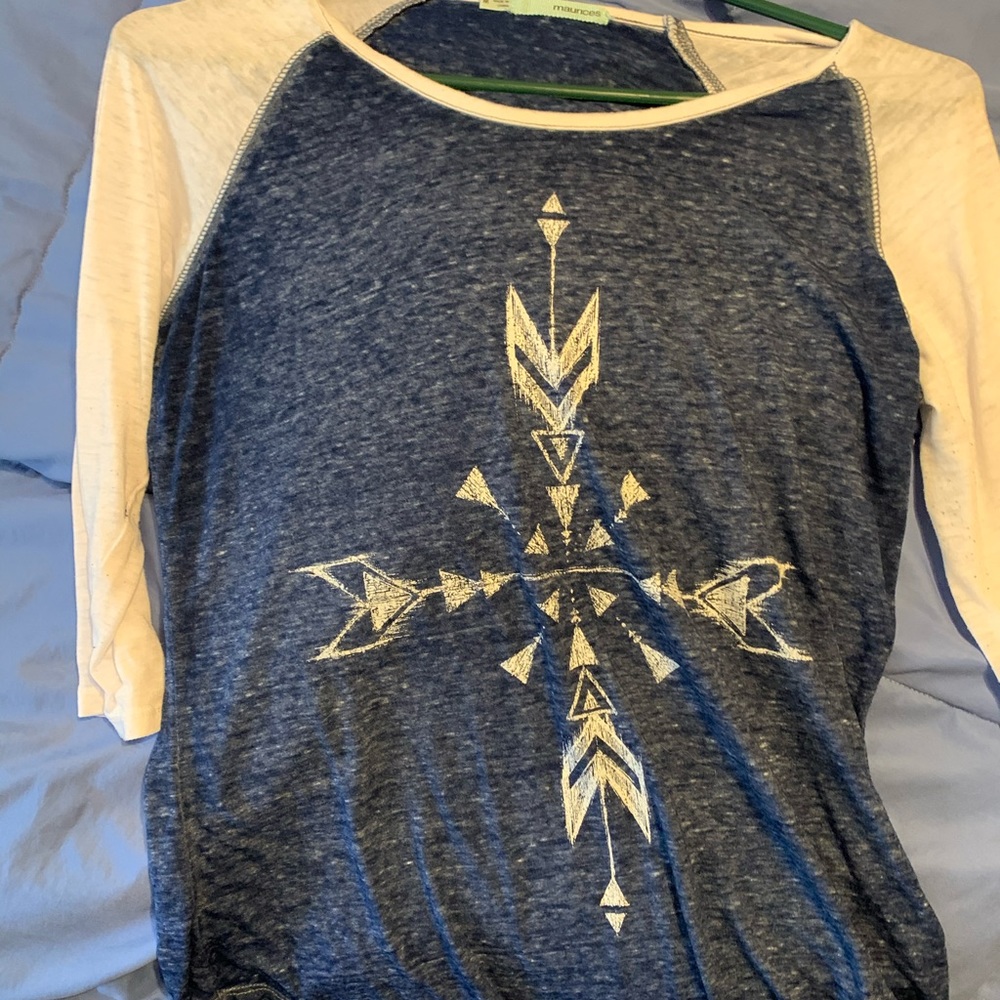 3/4 sleeve shirt